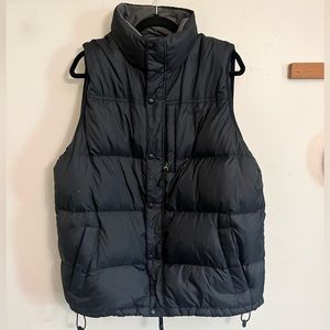 L.L. Bean large tall goose down vest